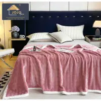 Patura CoCoLiNo, Jojo Home, 200x230cm, tip Blanita Wave, Roz