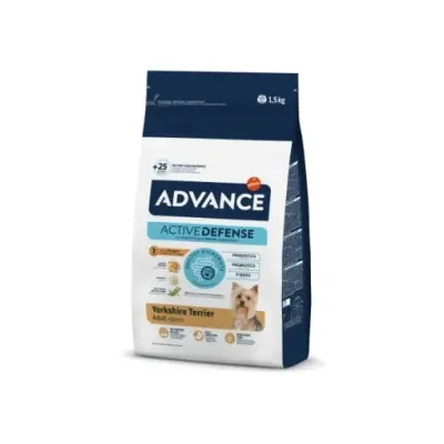 Hrana uscata pentru caini Advance Yorkshire Terrier cu pui 1,5 kg