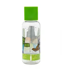 Sticla din plastic ecozen 560 ml Minecraft capac 3D cu pesonaj
