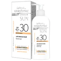 Lapte protectie solara SPF 30 H3 Derma+ Sun, Gerovital, Farmec | 150 ml