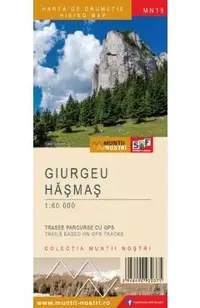 Muntii Giurgeu. Hasmas. Harta de drumetie. Muntii nostri