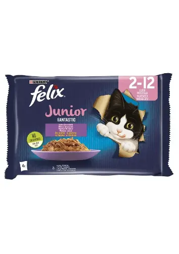 Felix Fantastic Plic Junior 4 x 85 g