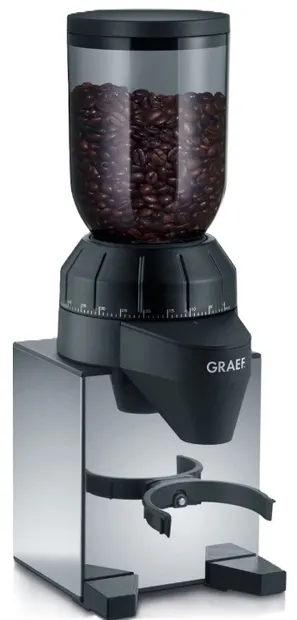 Râșniță de cafea Graef - CM820, 128W, 250 g, oţel inoxidabil/negru