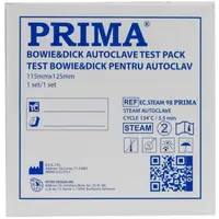Teste Bowie-Dick pentru Testare Autoclav, Prima