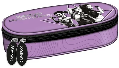 Penar oval St. Majewski KPop Demon Hunters - liliac, 1 fermoar
