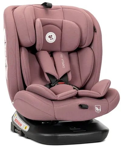 Scaun auto Lorelli - Capella, 360°, IsoFix, I-Size, 40-150 cm, roz