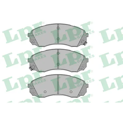 Set placute frana, frana disc LPR 05P1451