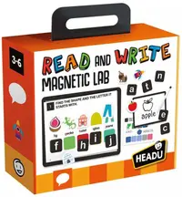 Joc pentru copii Headu - Citește și scrie, Laborator magnetic (limba engleză)