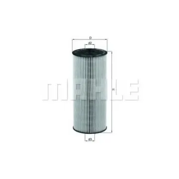 Filtru ulei MAHLE ORIGINAL OX 137D1 S