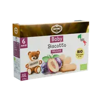 Biscuiti cu prune Bio 6 luni+, 2 x 125g, Adoro Bimbi