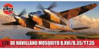 Model de asamblat Airfix Militar: Avioane - Avion britanic multifuncțional De Havilland Mosquito B.XVI/B.35/TT.35