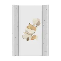Saltea de infasat, Ceba Baby, Ultra Light, 50x70 cm, Atasabila la patut, Fara BPA, 0 luni+, Fox with Balloon