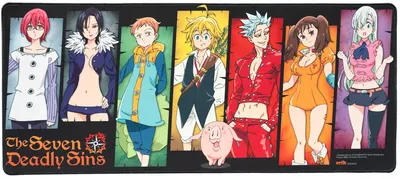 Mouse pad pentru gaming Erik - The Seven Deadly Sins, XL, moale