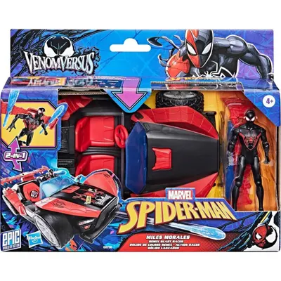 Set masina si figurina, Marvel, SpiderMan, VenomVersus, Miles Morales, G0736