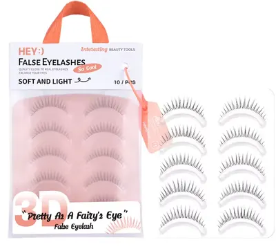 Set 5 Perechi Gene False 3D Soft & Light, Efect Natural - H-9042
