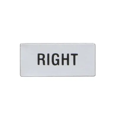 Eticheta cu text pentru LPX AU100 LEGEND HOLDER, RIGHT