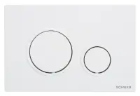 Clapeta de actionare 247x165x14 mm, alba , Schwab Vela