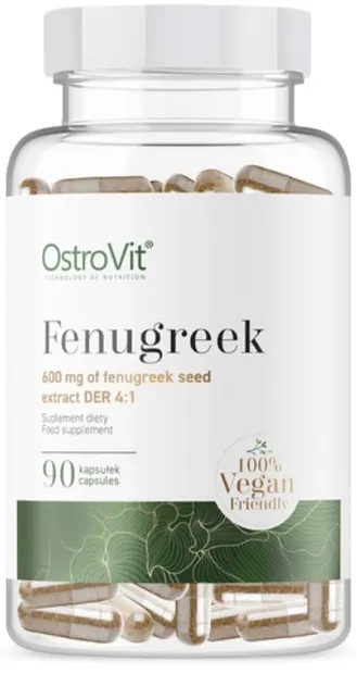 Fenugreek, 600 mg, 90 capsule, OstroVit