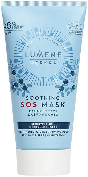 Lumene Herkka Mască expres hidratantă SOS, 75 ml