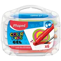 Creioane cerate Color Peps Gel 6culori/set, Maped