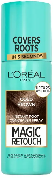 L'Oréal Magic Retouch Spray de păr, 7 Cold Brown, 75 ml