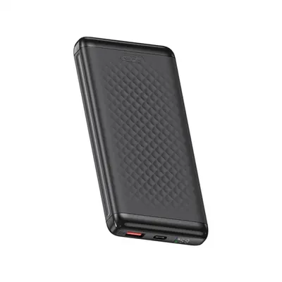 Baterie Externa XO Design PB308, 10000mAh, 22.5W, QC + PD, 1 x USB-A - 1 x USB-C, Neagra