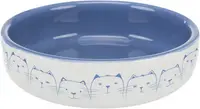 Bol ceramic 0.3 l/ 15 cm albastru/alb 24770