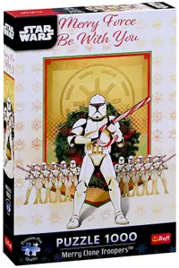 Puzzle Trefl din 1000 de piese - Star Wars: Patrula de Crăciun