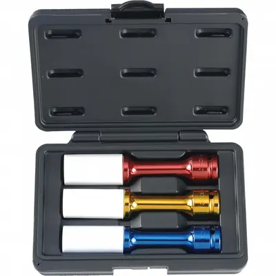 Set 3buc. chei tubulare lungi de impact ½ 17-21mm, Force 150mm