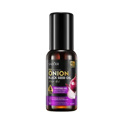 Sadoer Ulei pentru par cu ceapa rosie si seminte negre 60 ml SD50786