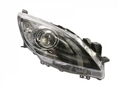 Far dreapta (D2S, electric, cu motoras) MAZDA 3 2008-2013