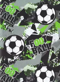 Cool Pack Notebook Let's Gol - A5, linii largi, 60 de foi