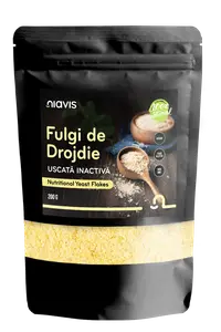 Fulgi de drojdie uscata inactiva, 200g, Niavis