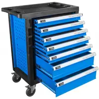 Carucior portabil cu scule GWP 07 Gude 40877, 7 sertare, 250 piese