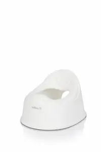 Olita pentru copii Colibro Solo, cu vas colector detasabil, forma ergonomica, picioare stabilizatoare din cauciuc, Cloud Grey