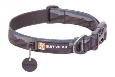 Zgarda caini Ruffwear Rocky Mountains, catarama usor de utilizat, 28-36 cm x 2 cm