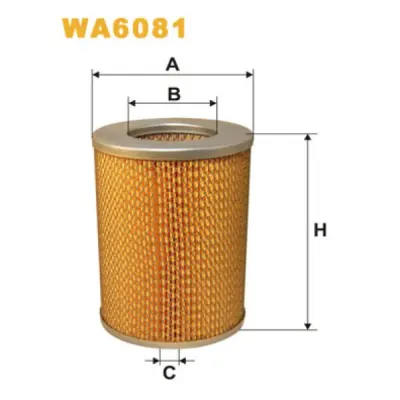Filtru aer WIX FILTERS WA6081