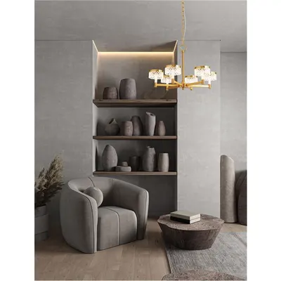 Lampa suspendata BION Alama aurie & Acrylic LED 38W 220-240V 2399Lm 3000K IP20