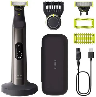 Dispozitiv hibrid pentru barbă și corp Philips - QP6652/61 OneBlade Pro 360, negru