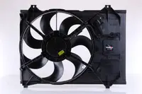 Ventilator radiator (cu carcasa) potrivit KIA RIO II 1.5D 03.05-12.11