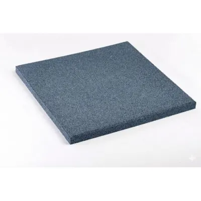 Pavele Cauciuc Plane 500X500X30 mm - Albastru