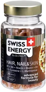Hair, Nail & Skin, 30 capsule, Swiss Energy