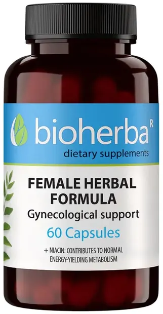 Female Herbal Formula Gynecological Support, 60 capsule, Bioherba