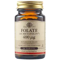 Folate 400mcg, 50 tablete, Solgar