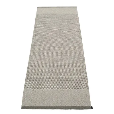 Covor tip traversă pentru interior și exterior gri 85x260 cm Edit Warm Grey – Pappelina