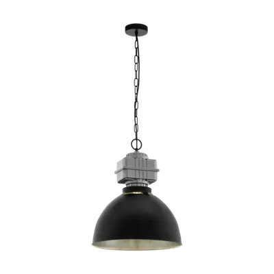 Lampa suspendata ROCKINGHAM negru, grey 220-240V,50/60Hz