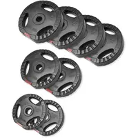 Set discuri din plastic umplute cu ciment cu prinderi 27,5 kg - 4 x 5 kg, 2 x 2.