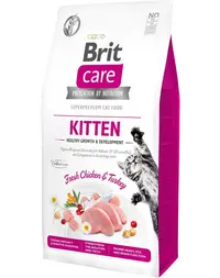BRIT Care Cat Grain-Free Kitten Growth&Development hrana uscata pentru pui de pisica sau femele gestante, 2 kg
