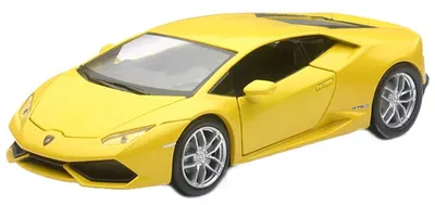 Mașină din metalNewray - Lamborghini Huracan, galben, 1:24