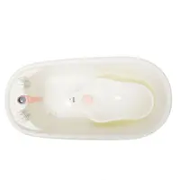 Cadita de baie cu suport Cangaroo Bubble pink
